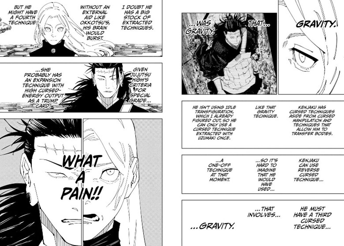 Kenjaku e Yuki acham sua luta em Jujutsu Kaisen irritante