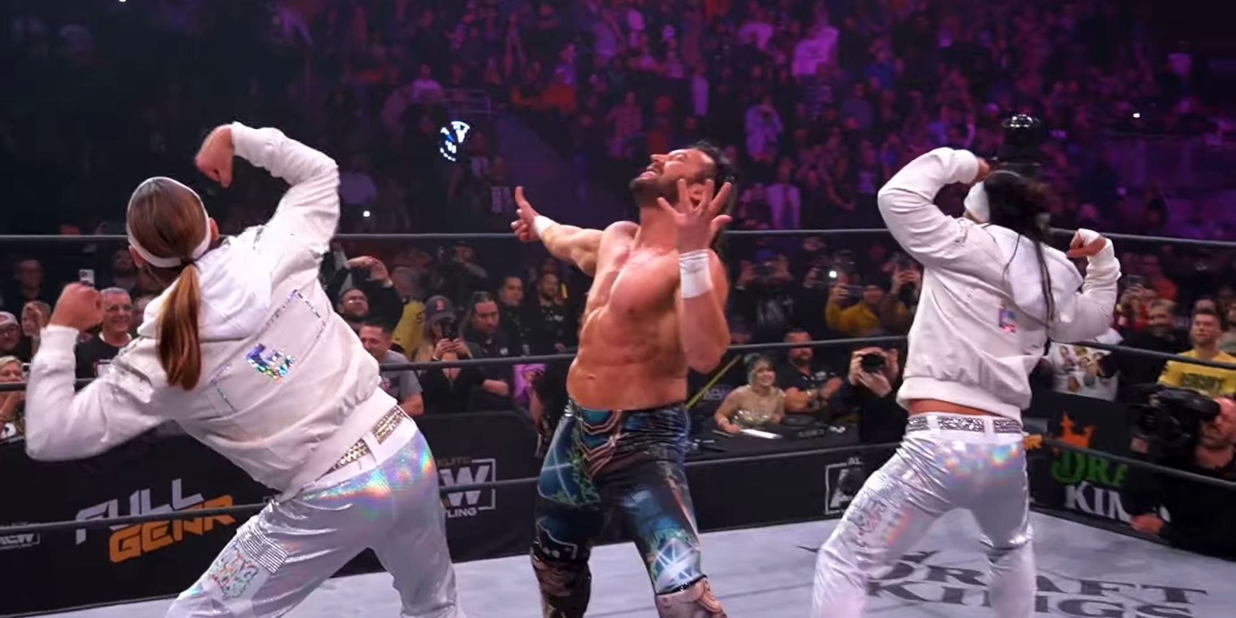 Kenny Omega and The Young Bucks make their long-awaited return at AEW Full Gear.