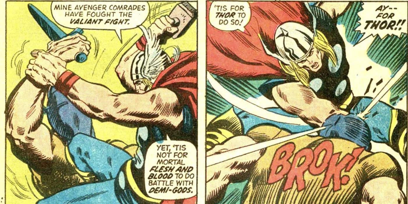 Kratos vs Thor Luta Marvel