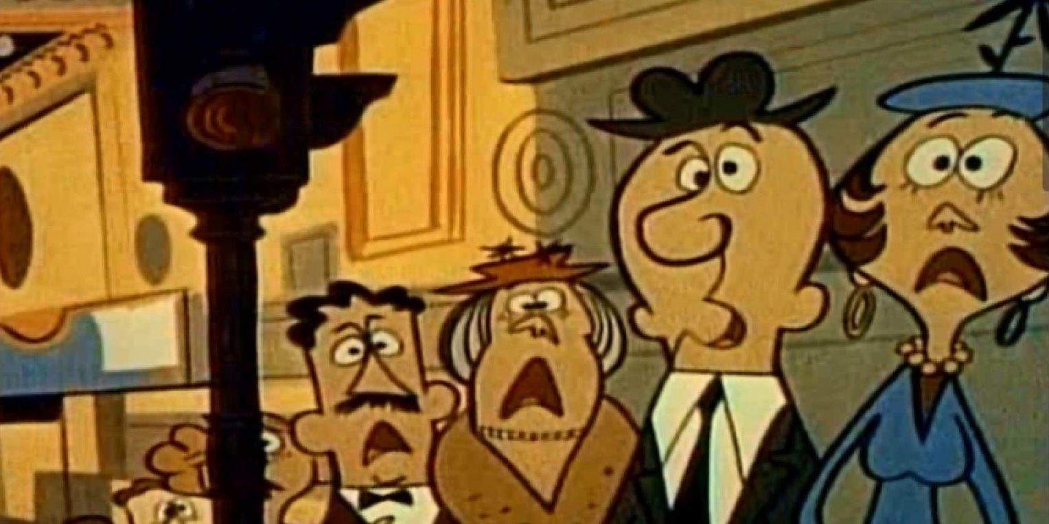 Imagem da introdução do desenho animado dos anos 60