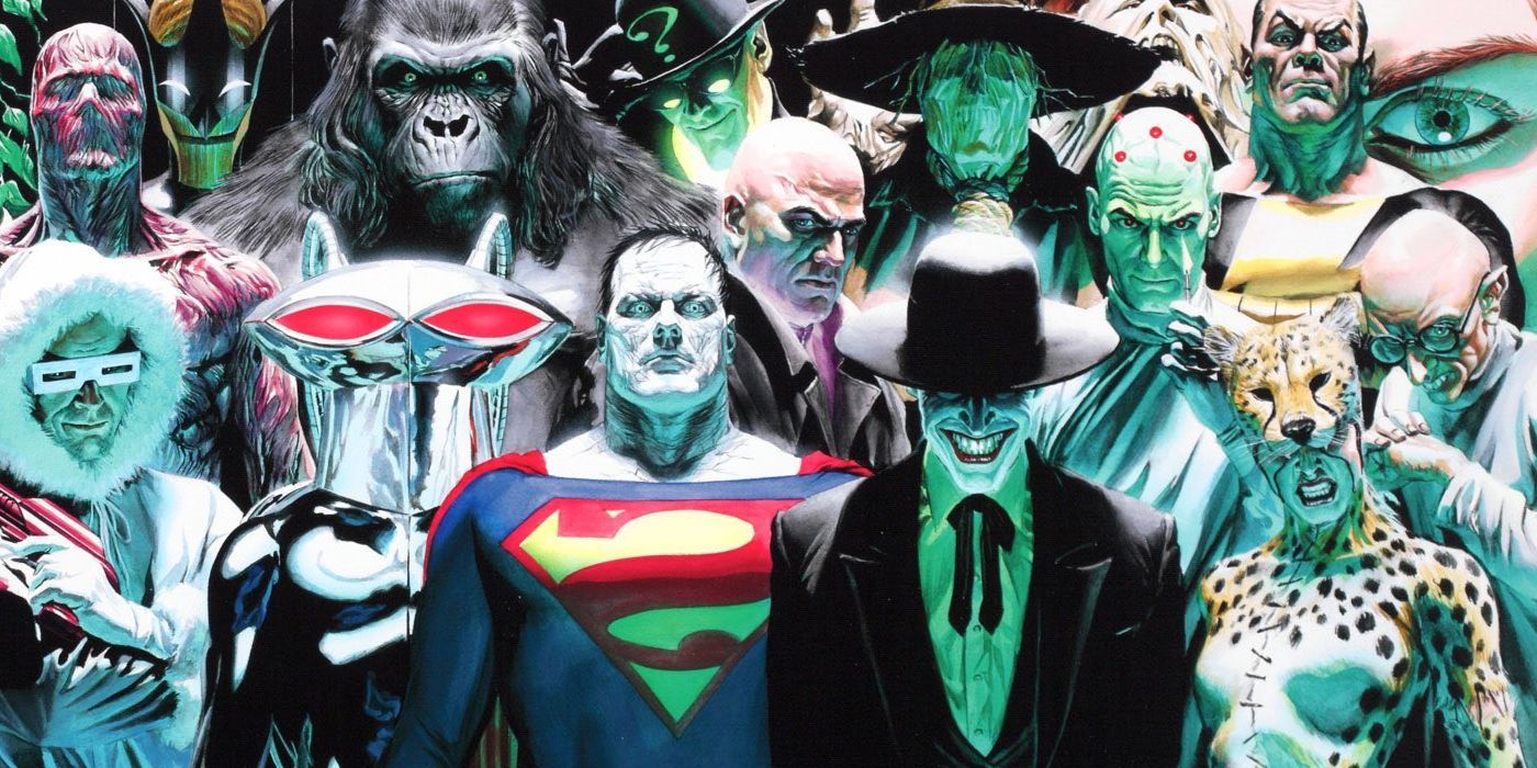 Legion of Doom art by Alex Ross