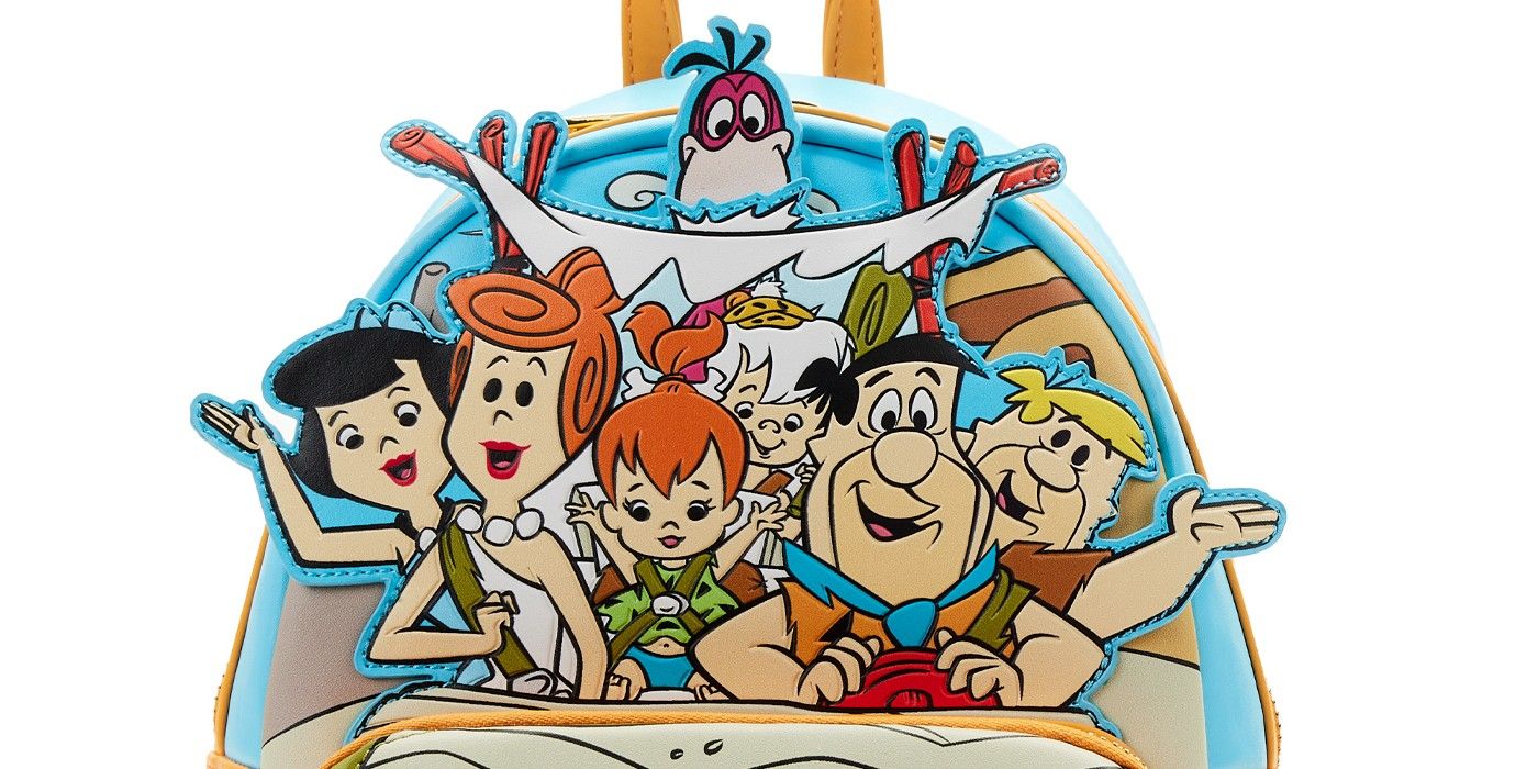 Loungefly Flintstones Mini Backpack Feature