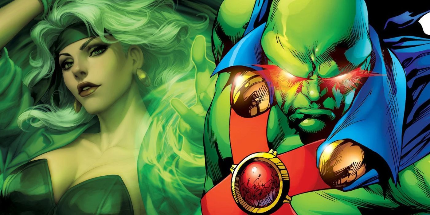 Martian Manhunter Fire DC Comics