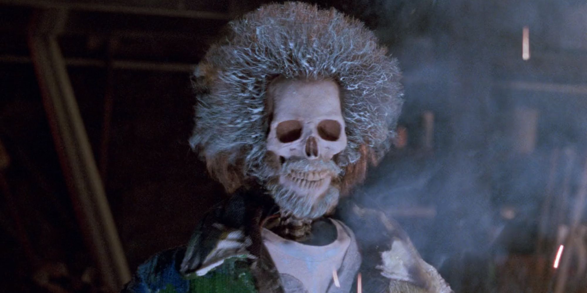 Marv turning into a skeleton in Home Alone 2 Lost In New York (1991)