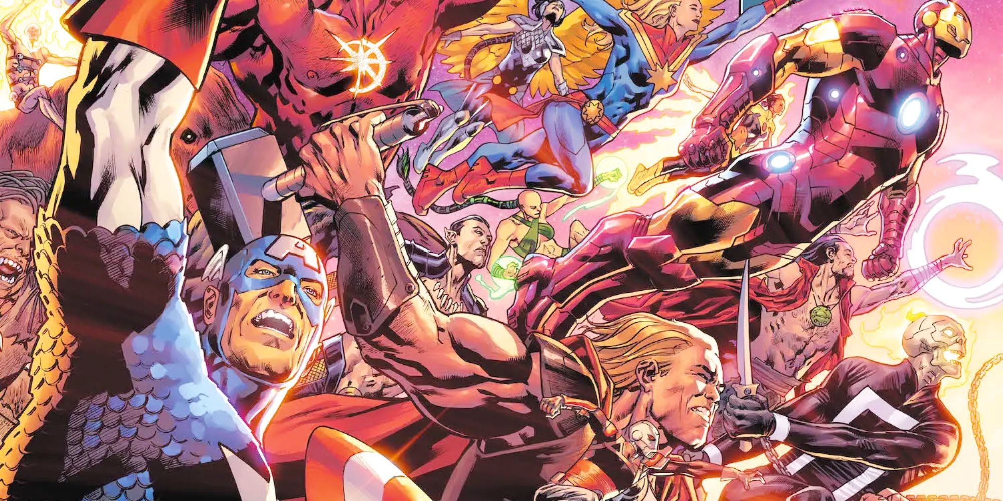 Ancient Avengers and Current Avengers Assemble in Marvel Comics