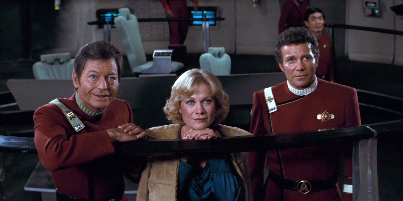 McCoy Carol Marcus Kirk Star Trek II