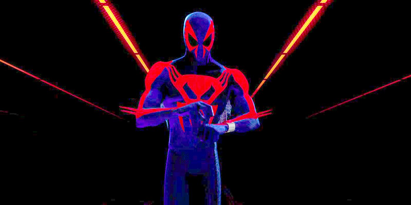 Oscar Isaac as Spider-Man in 2099 Spider-Man in the Spider-Verse