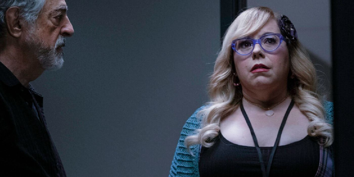 Garcia Interrogates A Suspect In New Criminal Minds: Evolution Images