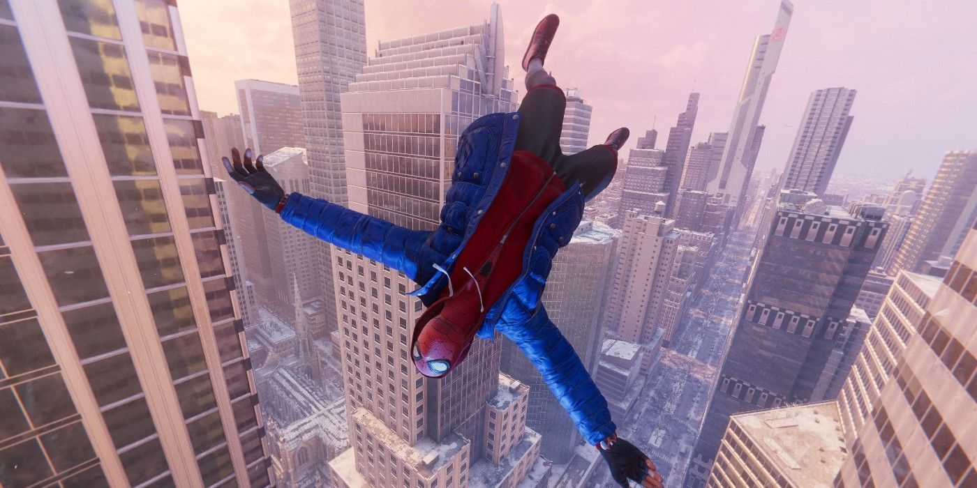 Photo mode in Spider-Man miles Morales