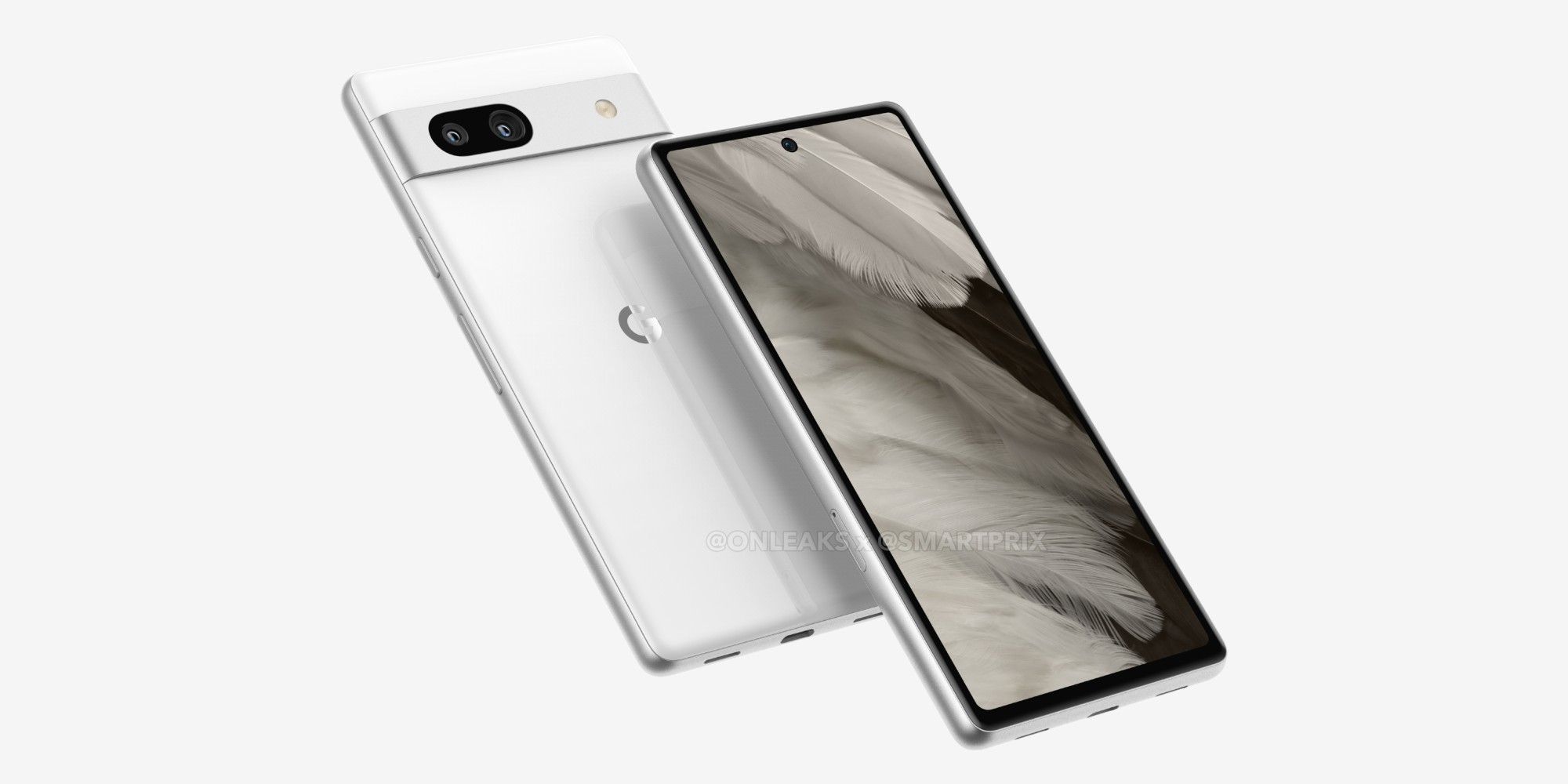 Image showing a 3D render of the Pixel 7a