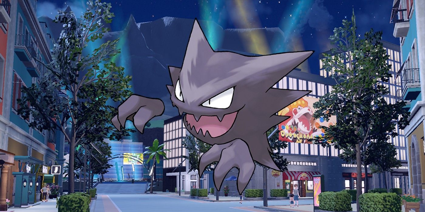Haunter in Levincia from Pokémon Scarlet and Violet.