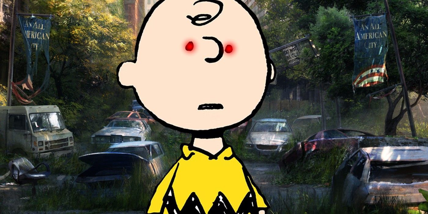 post-apocalyptic charlie brown peanuts