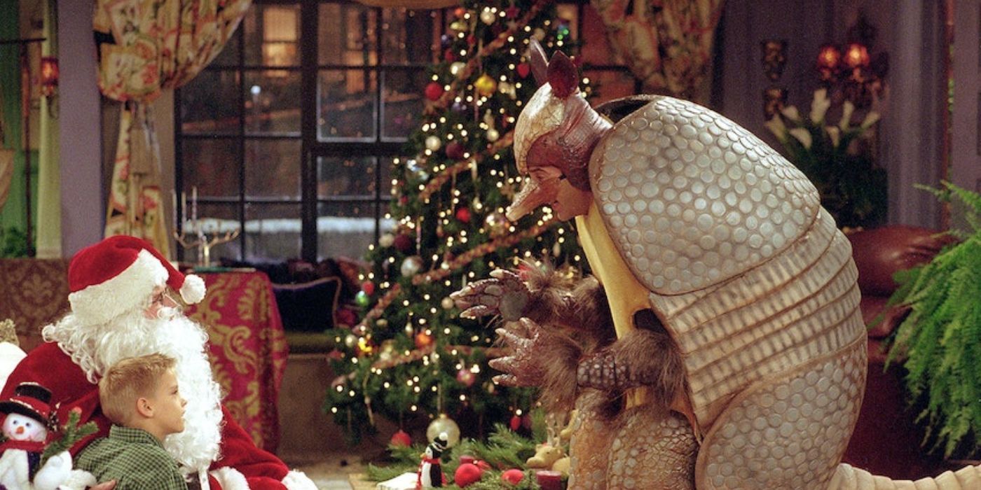 Ross Dresses Up As An Armadillo To Celebrate Christmas And Hanukah With His Son Ben-1