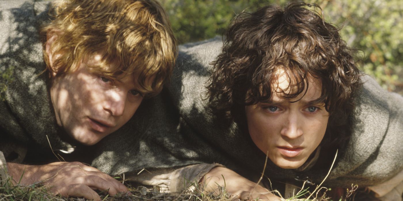 Sam dan Frodo dari Lord of the Rings. 