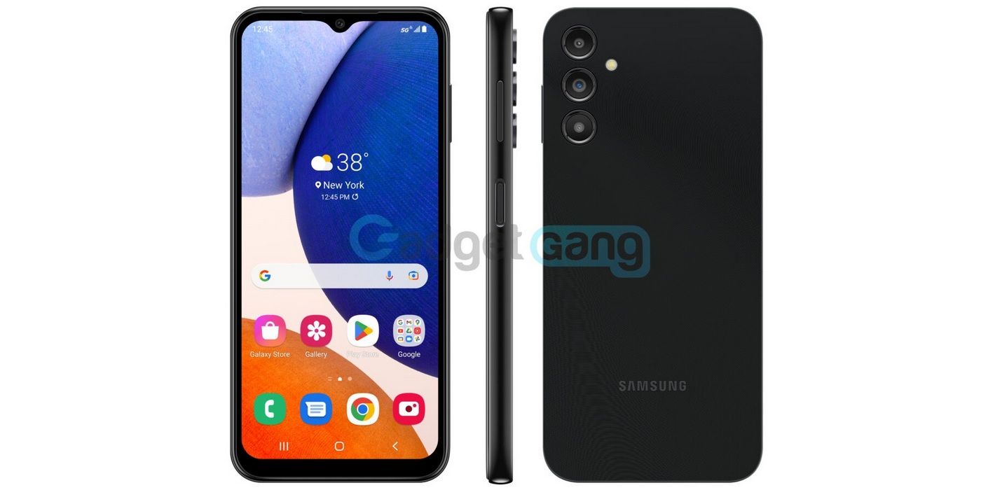 Samsung Galaxy A14 5G leaked render