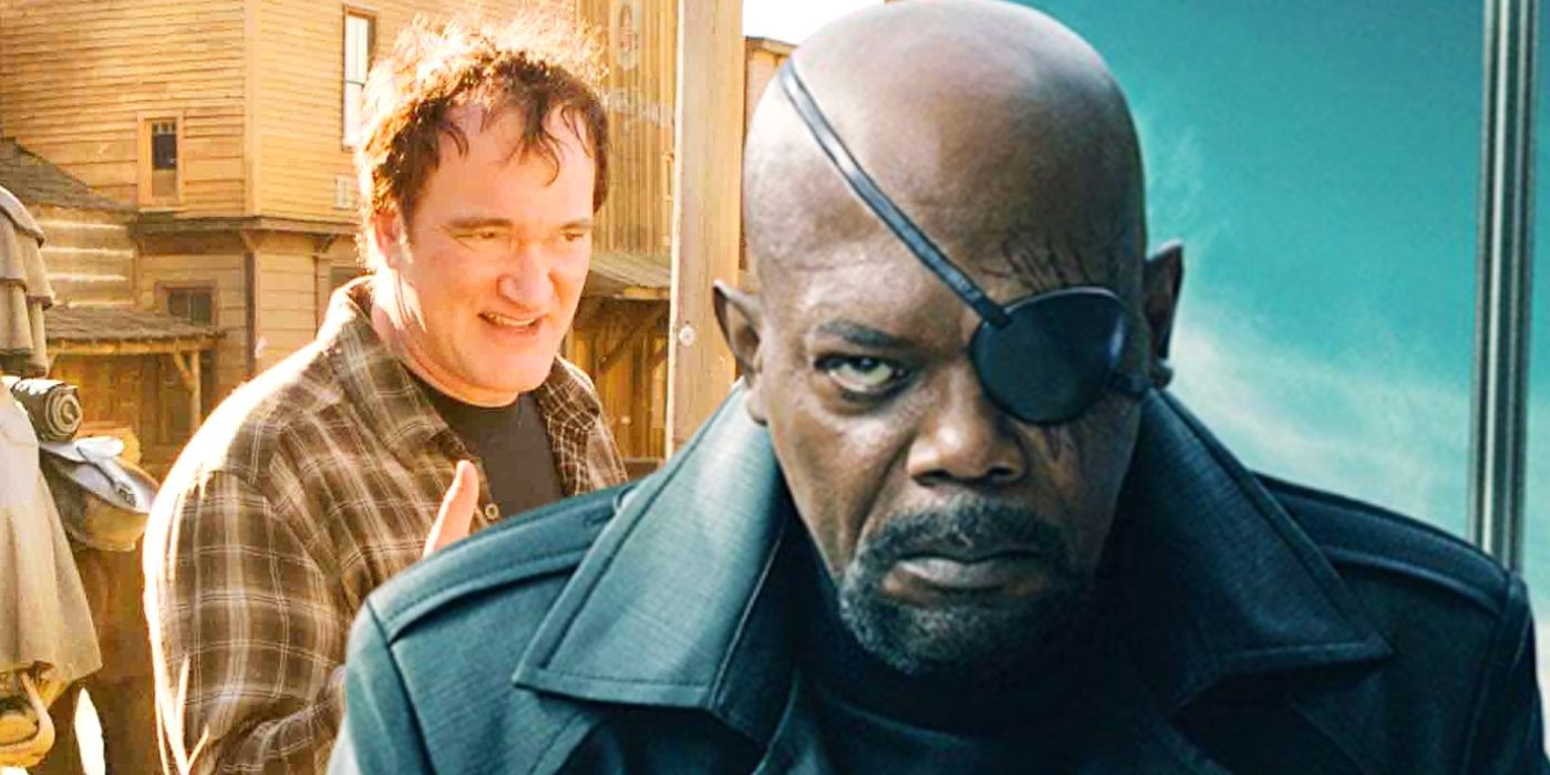 Custom image of Samuel L Jackson juxtaposed with Quentin Tarantino.