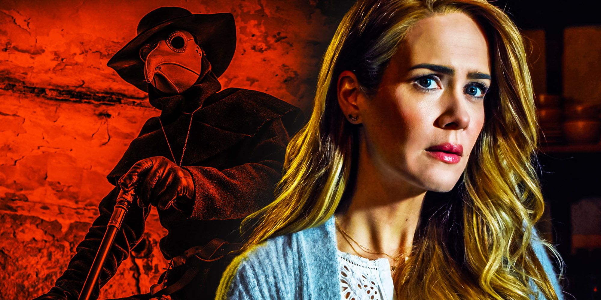 Sarah Paulson american horror story season 12 plague doctor