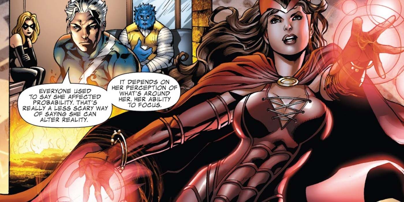 Scarlet Witch Powers Marvel Comics