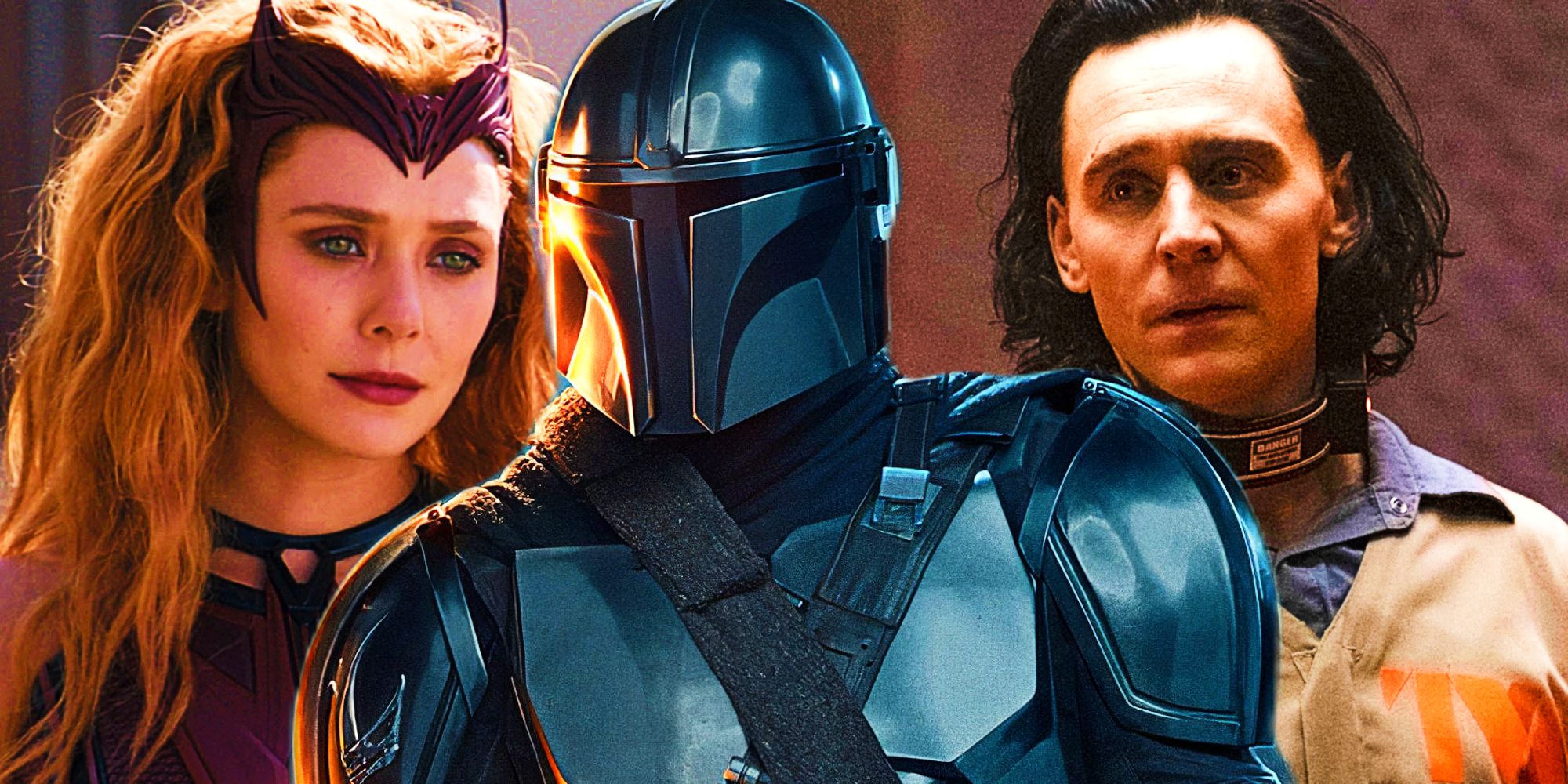 Scarlet Witch, the Mandalorian, and Loki