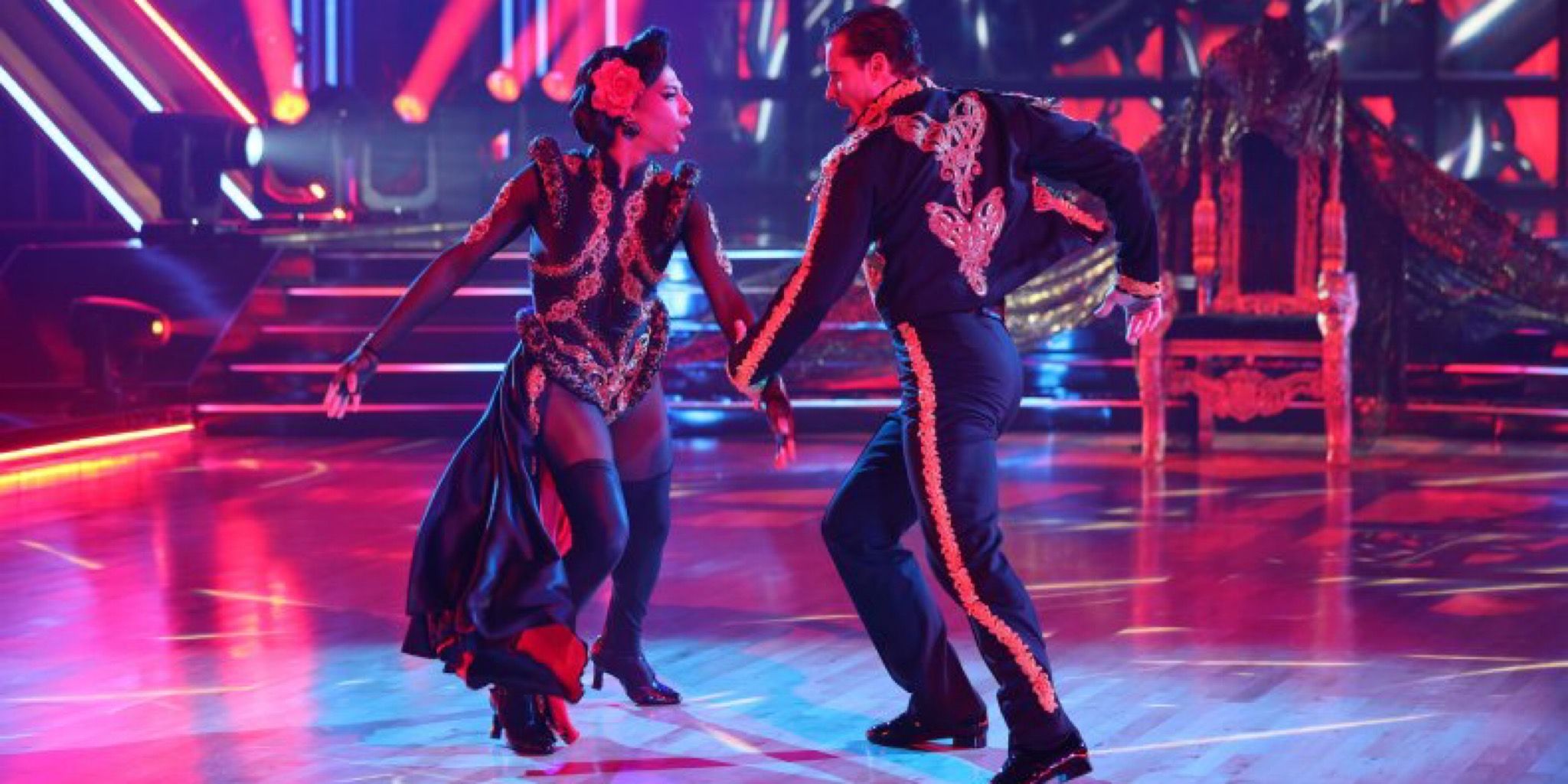 Shangela and Gleb Savchenko on Dancing With The Stars Season 31