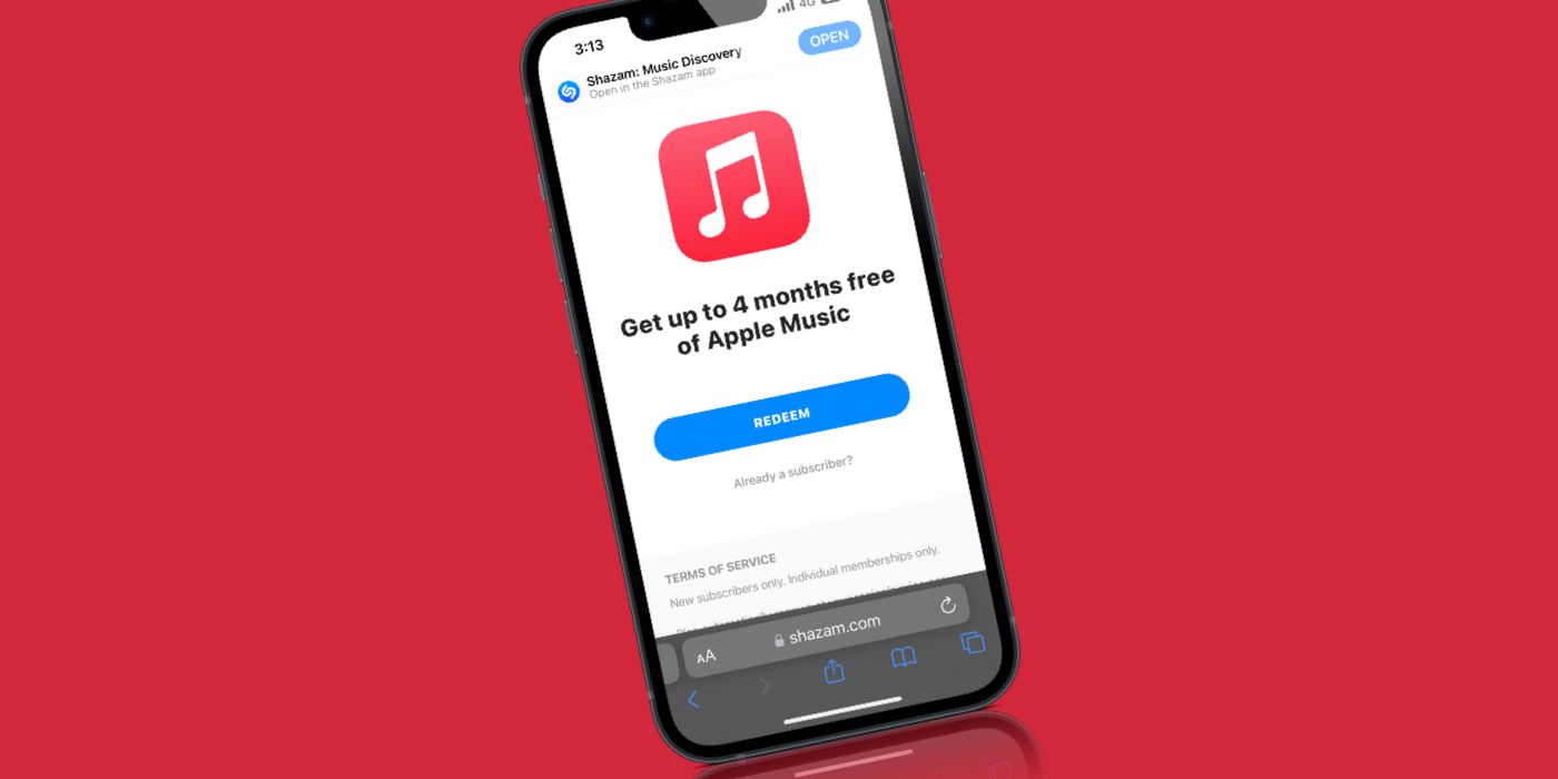 Shazam Apple Music gratis proefaanbieding