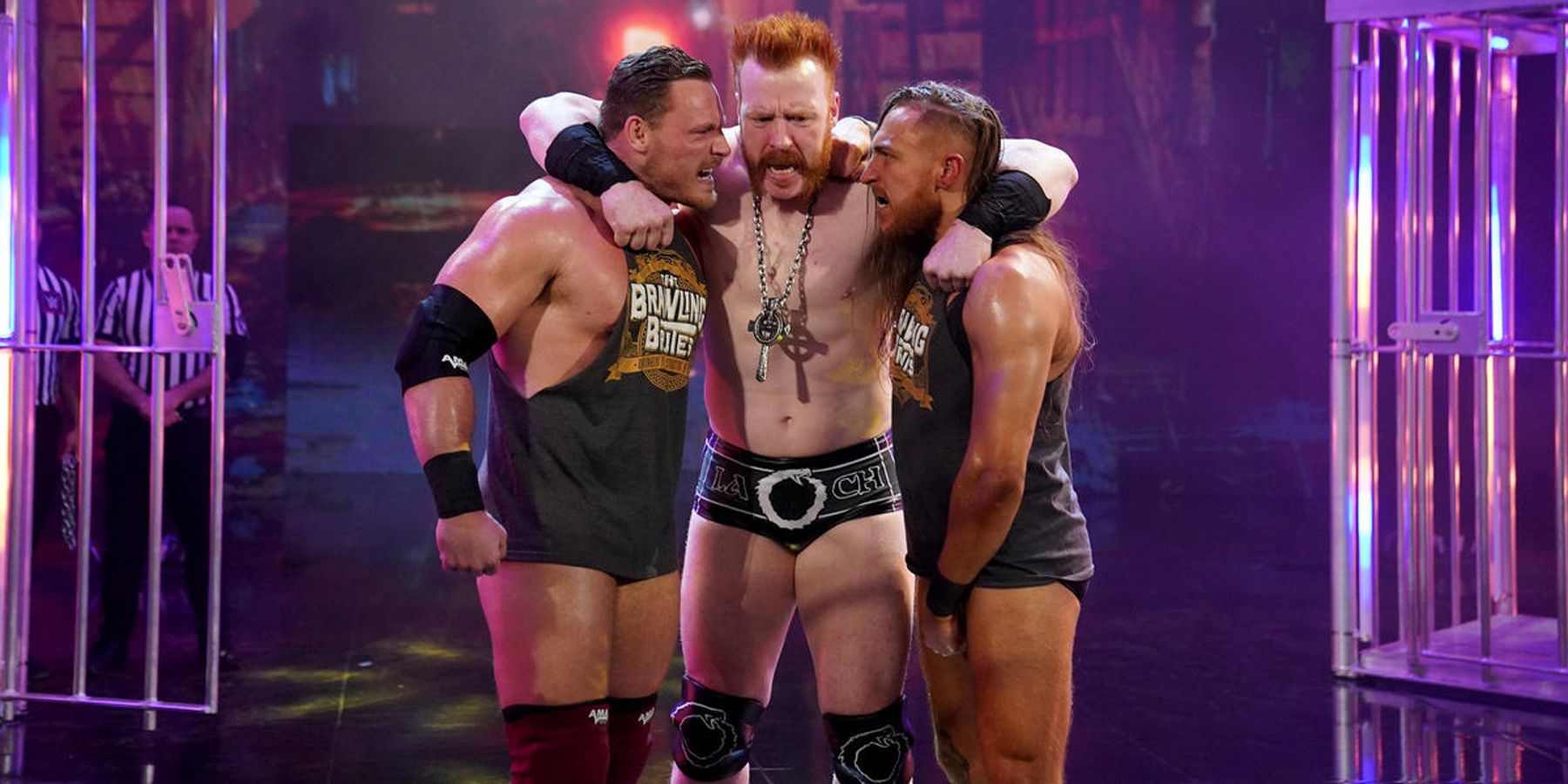 Sheamus and his Brawling Brutes stable get hyped for the WarGames match at WWE Survivor Series 2022.