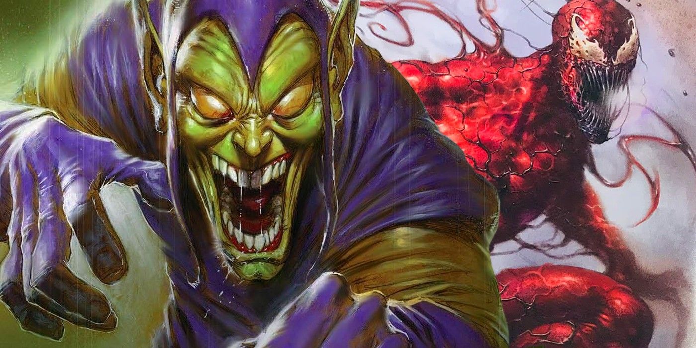 homem-aranha vilões mais mortais goblin verde carnificina