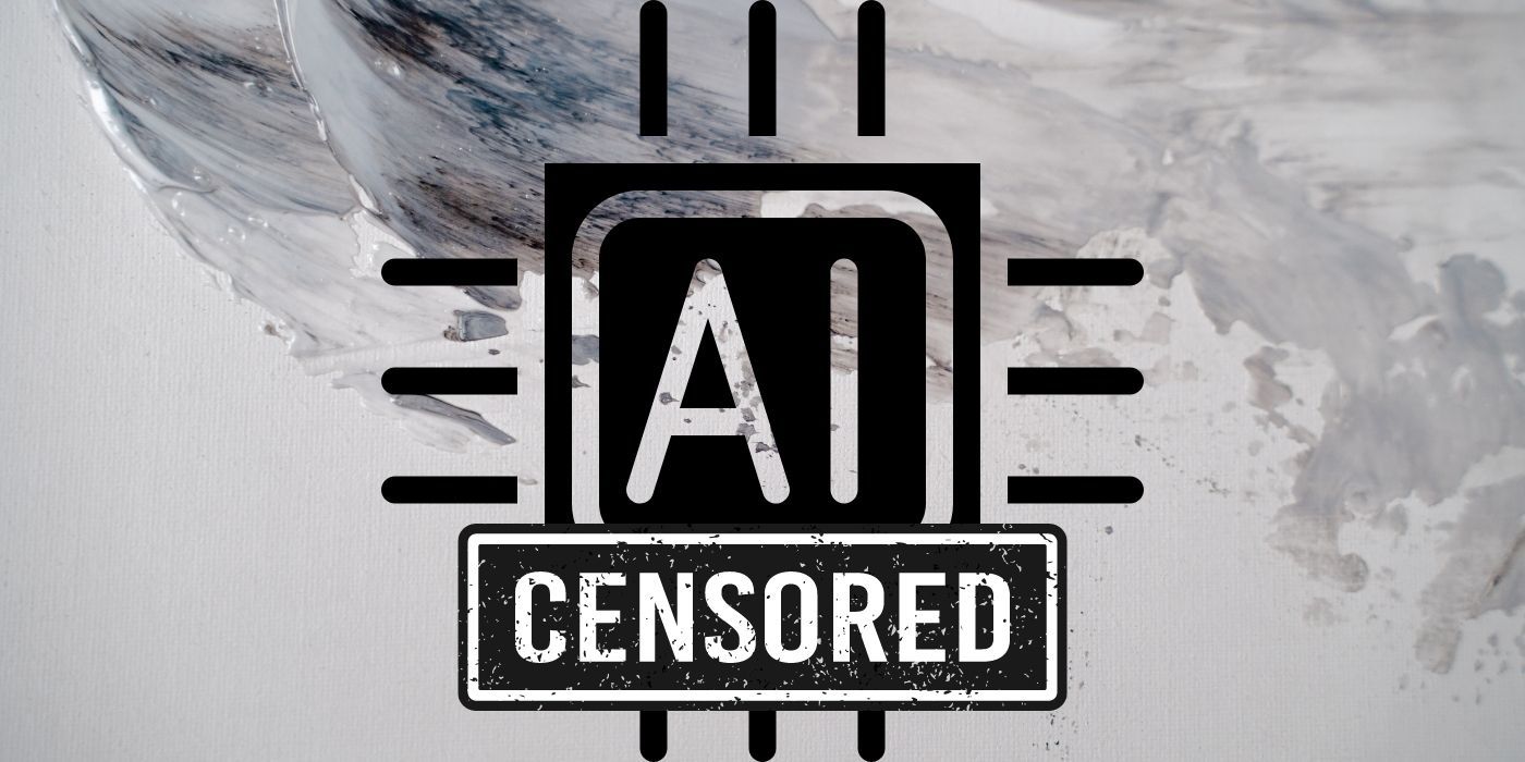 Graphic that says 'AI Censored'.