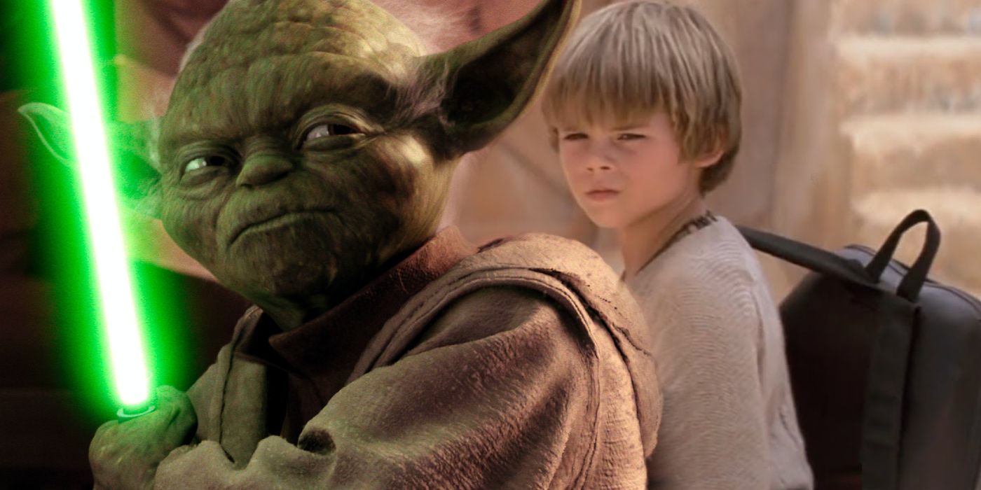 Star Wars Yoda and Anakin