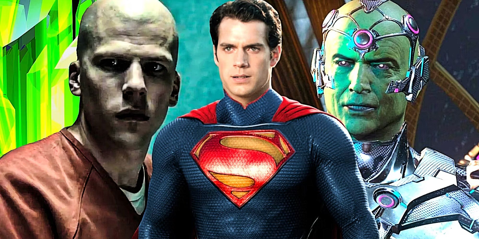Superman Lex Luthor e Brainiac