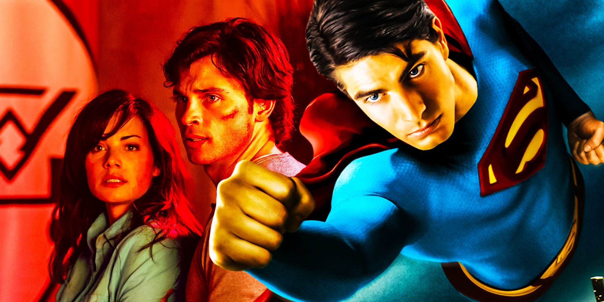 Superman Returns Brandon Routh Smallville clark and lois