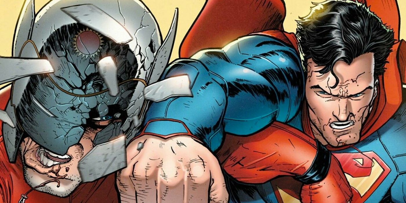 Superman vs Orion do Novo Deus