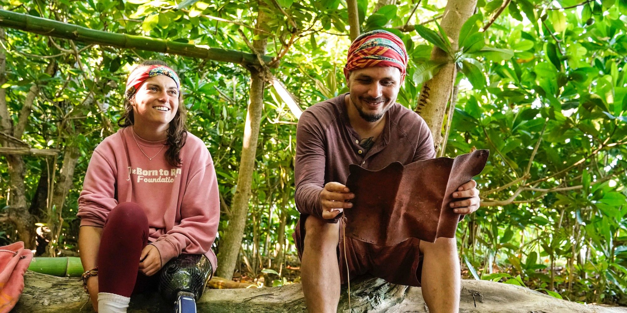 Noelle e Jesse da 43ª temporada de Survivor