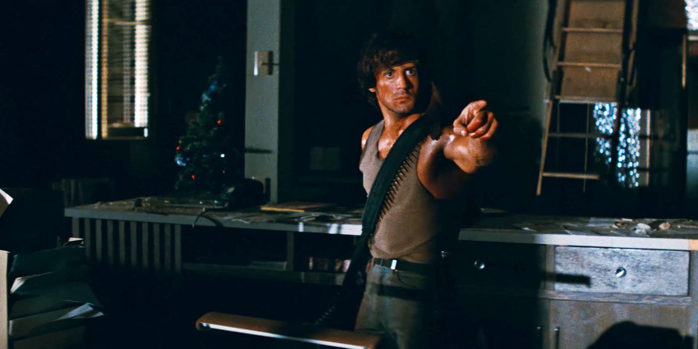 John Rambo (Sylvester Stallone) in First Blood.