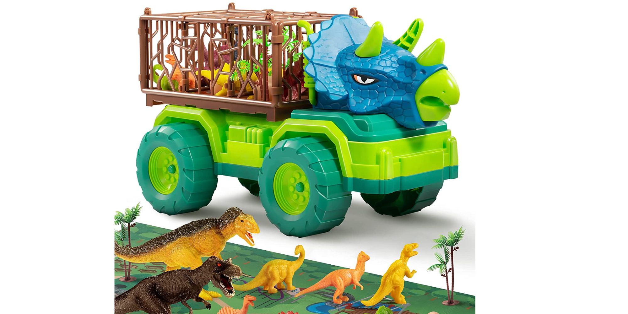 Brinquedo de caminhão Temi Dino da Amazon