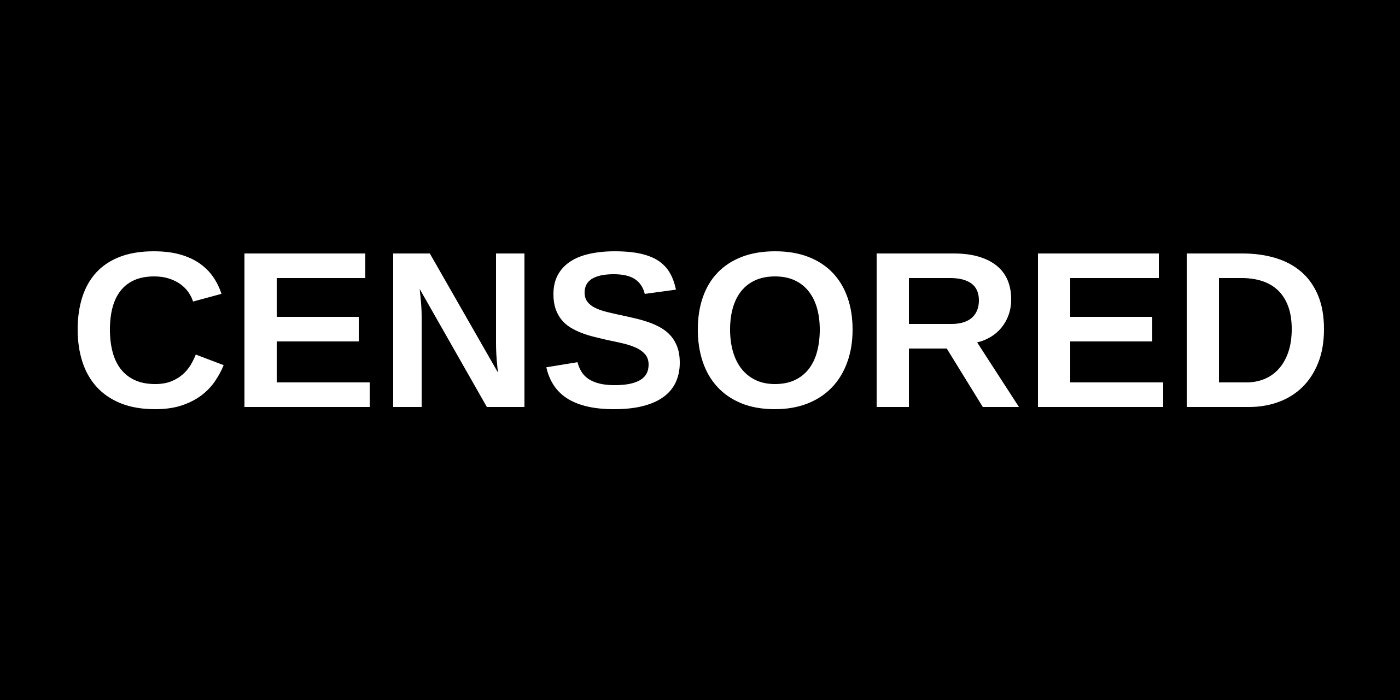 Censored screen