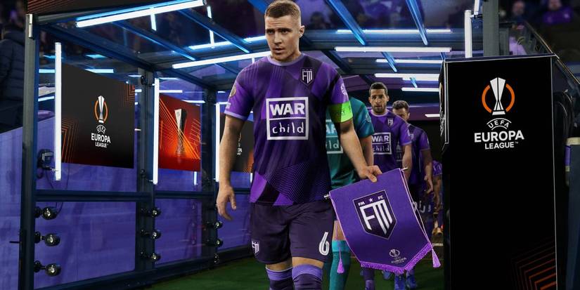 Player leaving the tunnel in Football Manager 2023