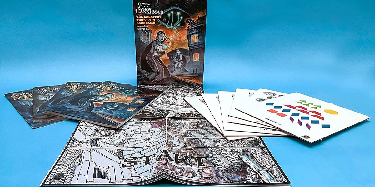 The Greatest Thieves in Lankhmar board game filmed by an Amazon product