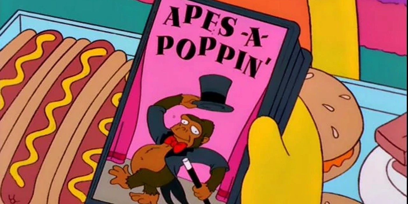 The Simpsons "Apes-A-Poppin'"
