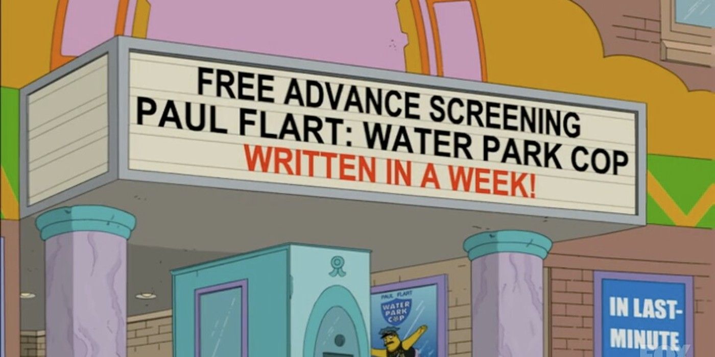 The Simpsons "Paul Flart: Water Park Cop"