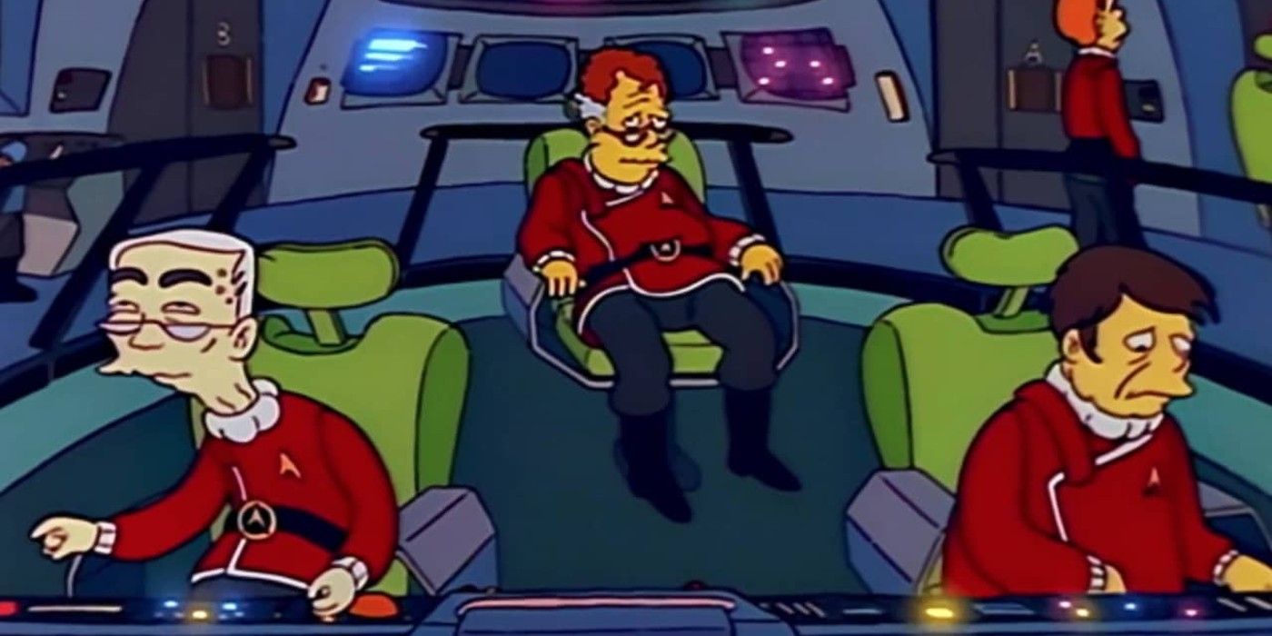 The Simpsons "Star Trek XII: So Very Tired"
