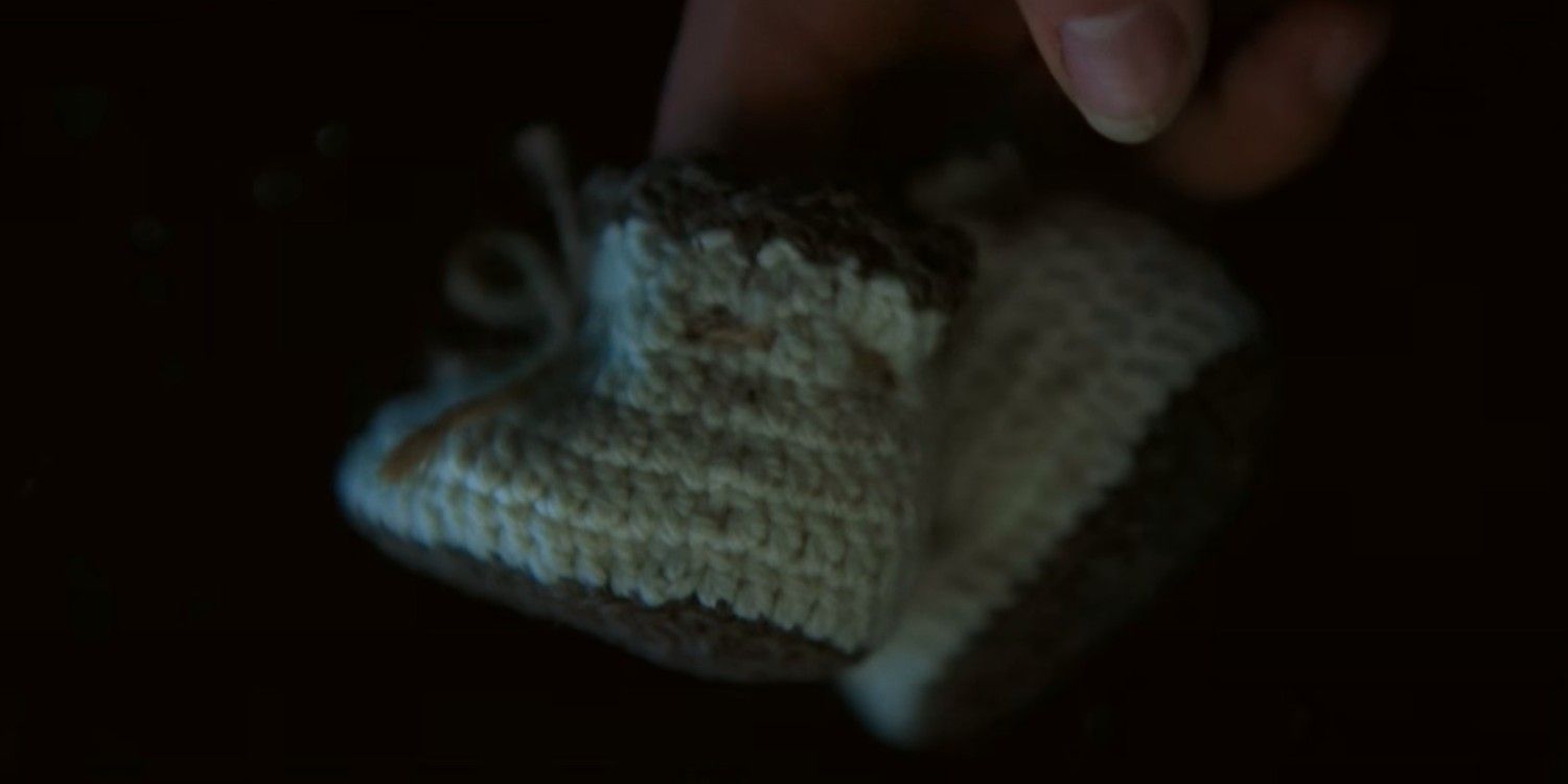 a crocheted package in The Wonder