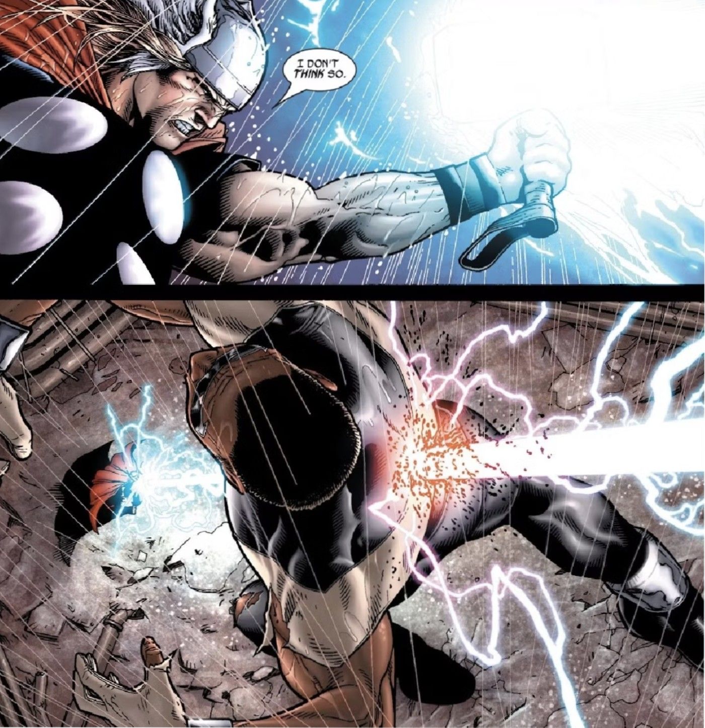 Thor kills Goliath