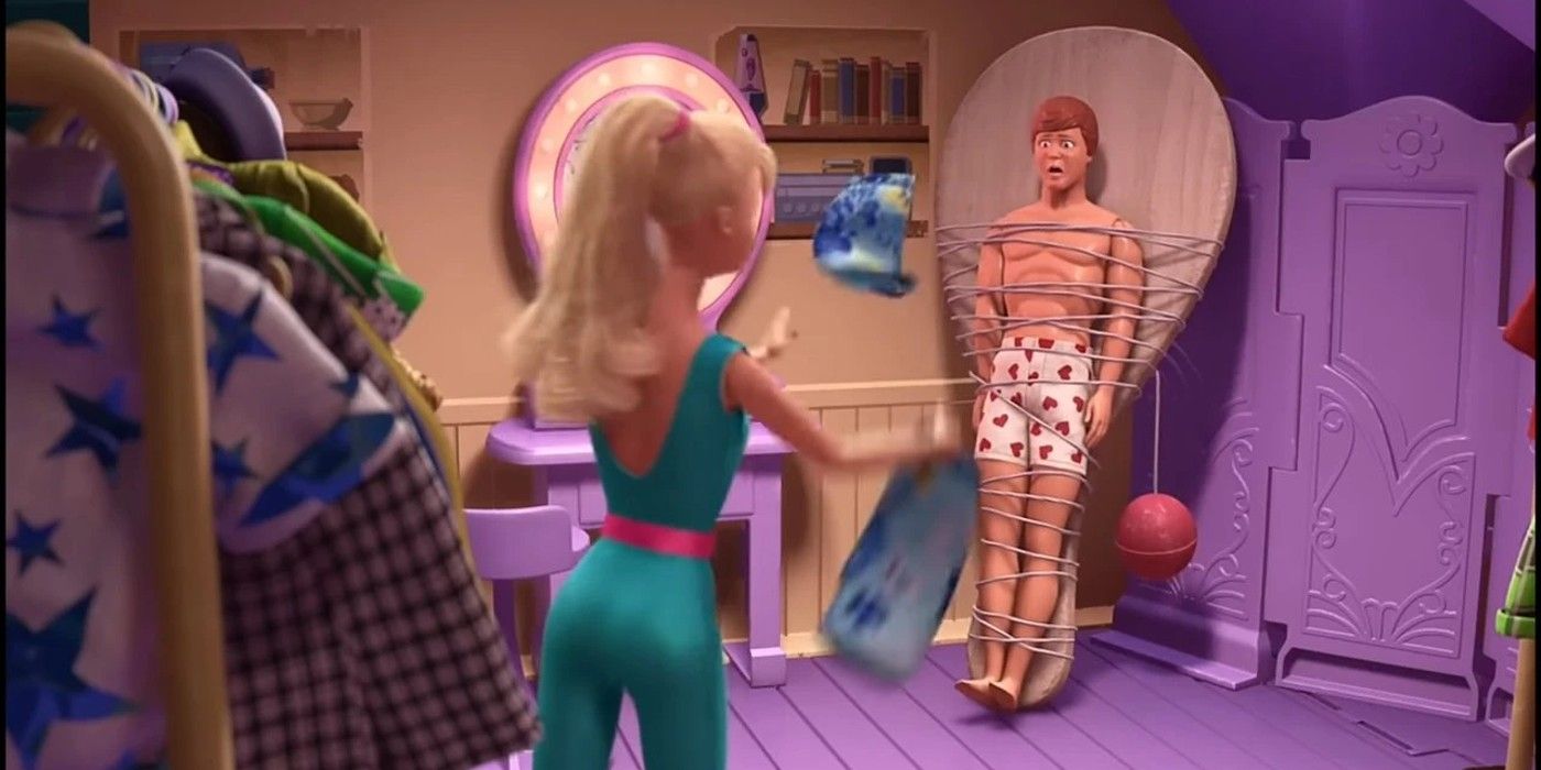 Toy Story 3 Barbie and Ken scene