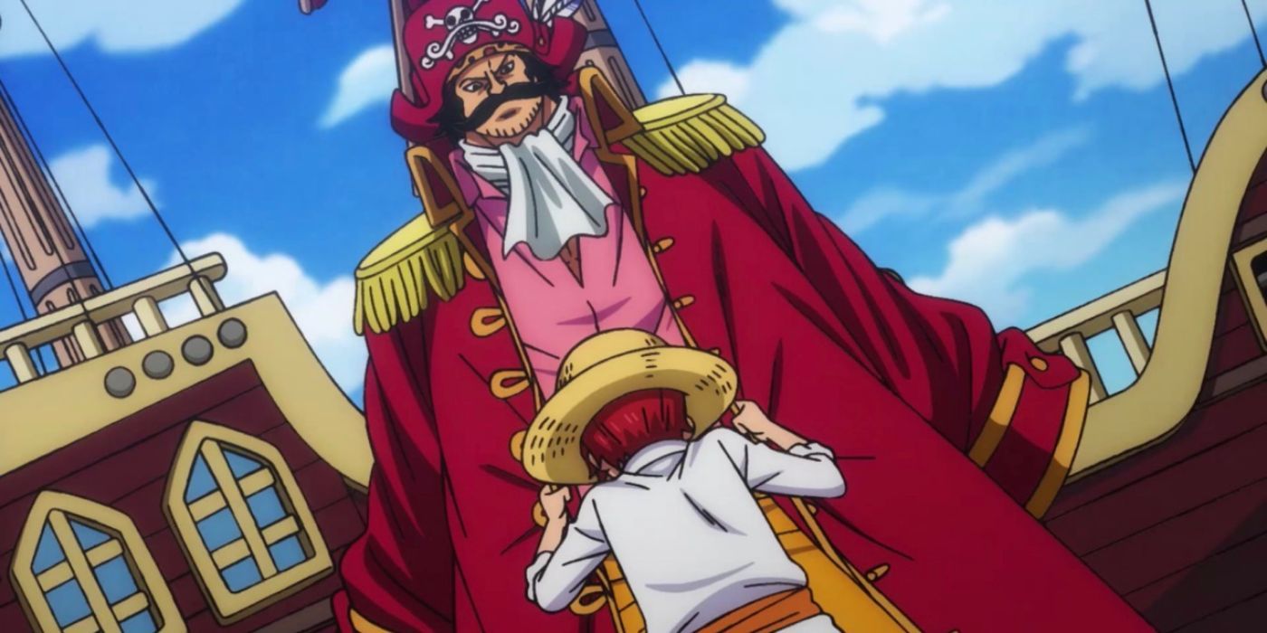 Gol D. Roger and Shanks - One Piece.