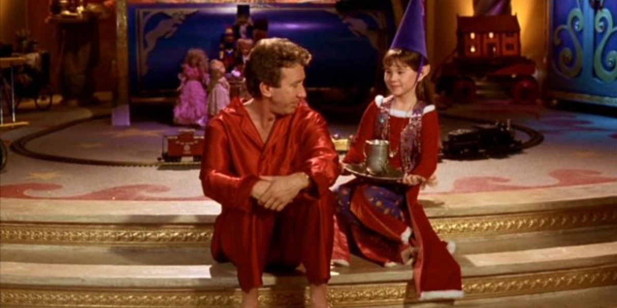 Cuplikan Judy dan Scott Calvin dari film Santa Clause asli.