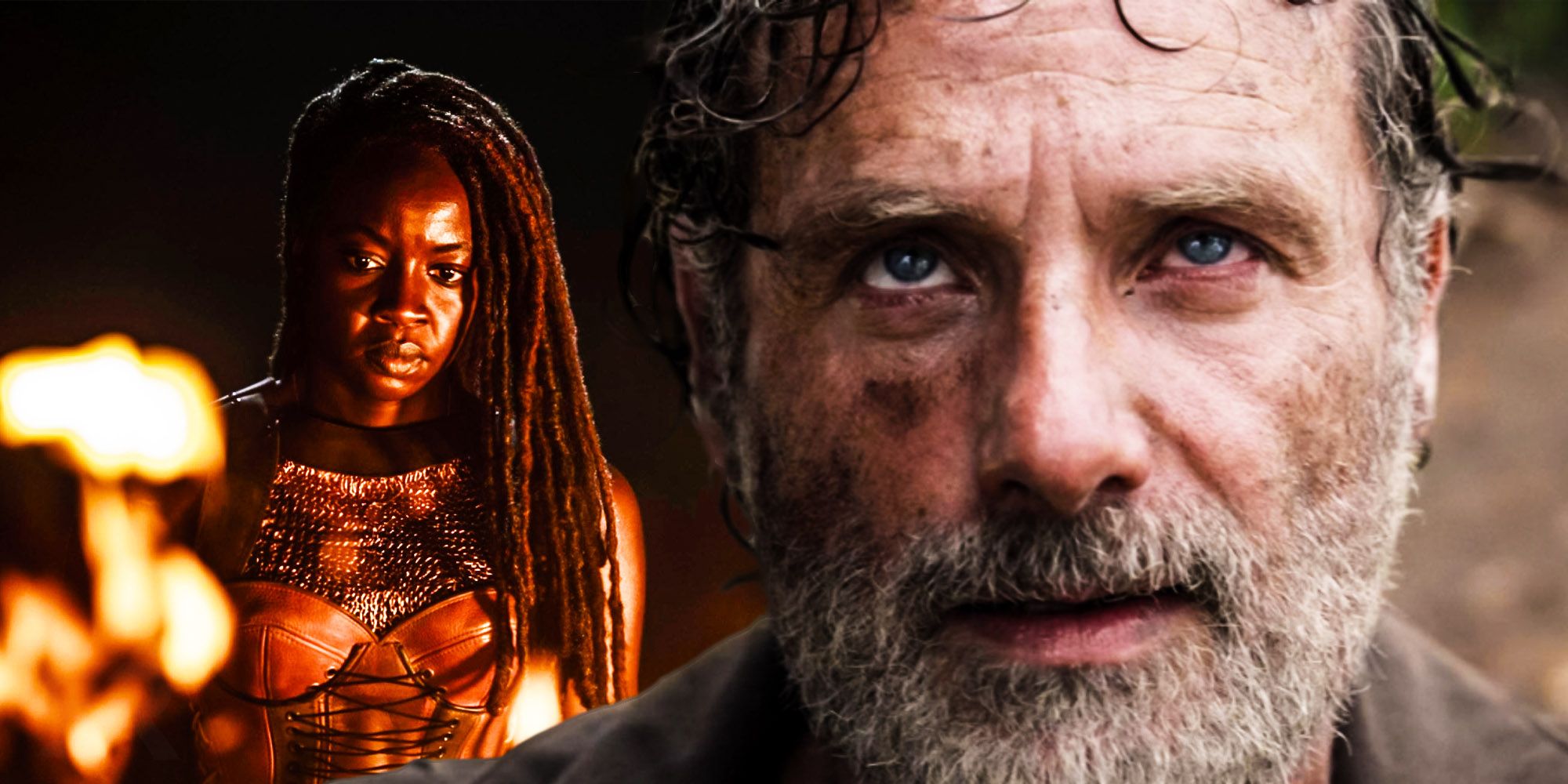 Walking dead finale Rick Michonne