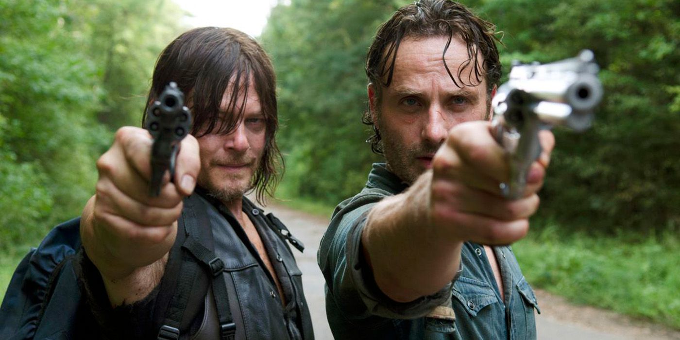 walking dead rick and daryl