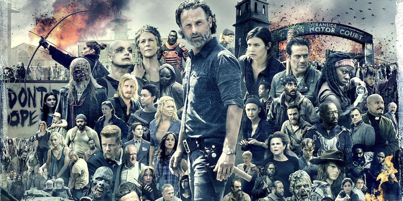 Final poster of the Walking Dead series
