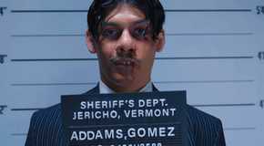 Wednesday Netflix Young Gomez Addams Mugshot